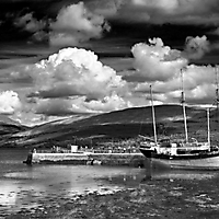 Landschaft monochrom