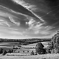 Landschaft monochrom