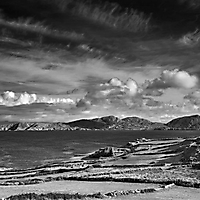 Landschaft monochrom